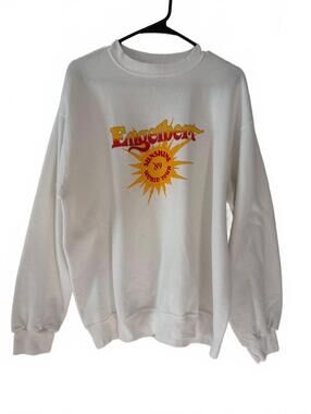 Vintage 1989 Engelbert Sunshine '89 World Tour Sweatshirt Mens XL White